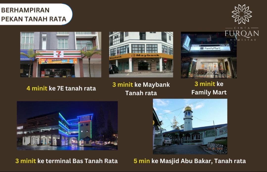Homestay Cinta Furqan 1 - Apartment Cameron Highland تاناه راتا المظهر الخارجي الصورة